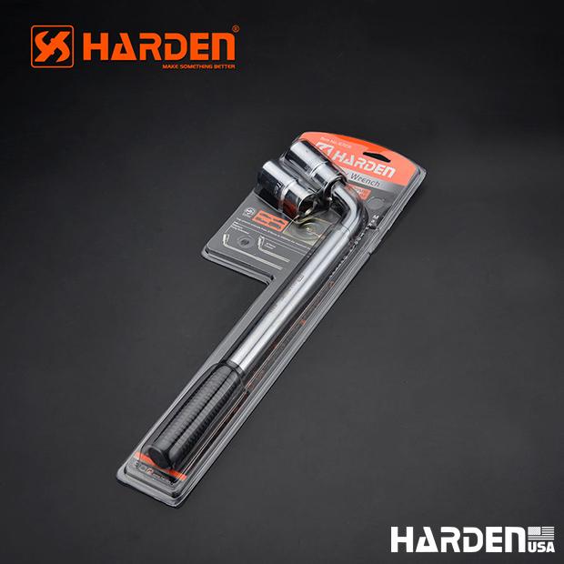 Chave de Roda Telescópica HARDEN 17×19 mm e 21×23 mm em Aço Cromo-Vanádio (Cr-V)