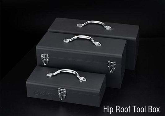 Caixa de Ferramentas Metálica Tipo Teto Reto HARDEN – 355mm, 430mm e 480mm