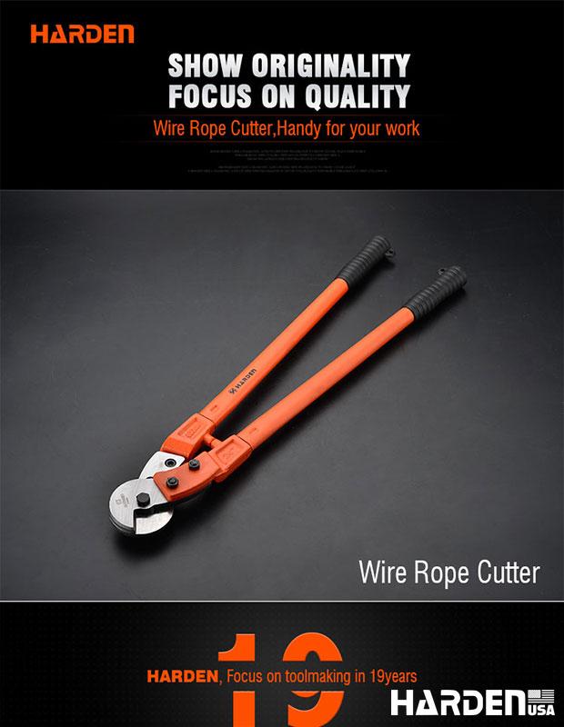 Cortador de Cabo de Aço HARDEN Profissional para Cabos de Aço e Inox – 610 mm (24”) e 914 mm (36”)