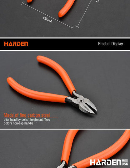 Alicate Eletrônico de Corte 125 mm (5”) HARDEN A05 em Aço Alto Carbono