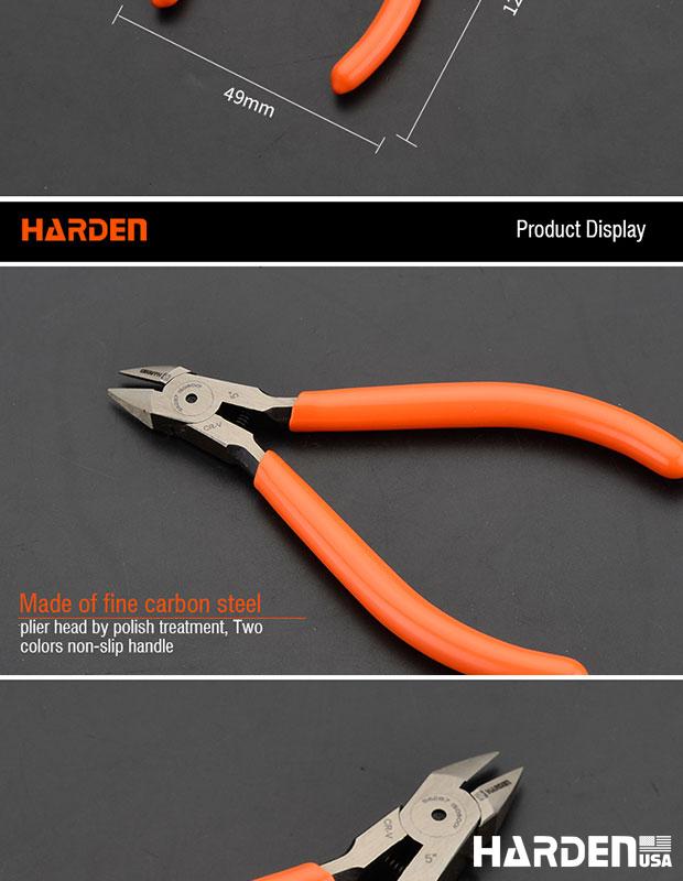 Alicate Eletrônico de Corte 125 mm (5”) HARDEN em Aço Alto Carbono