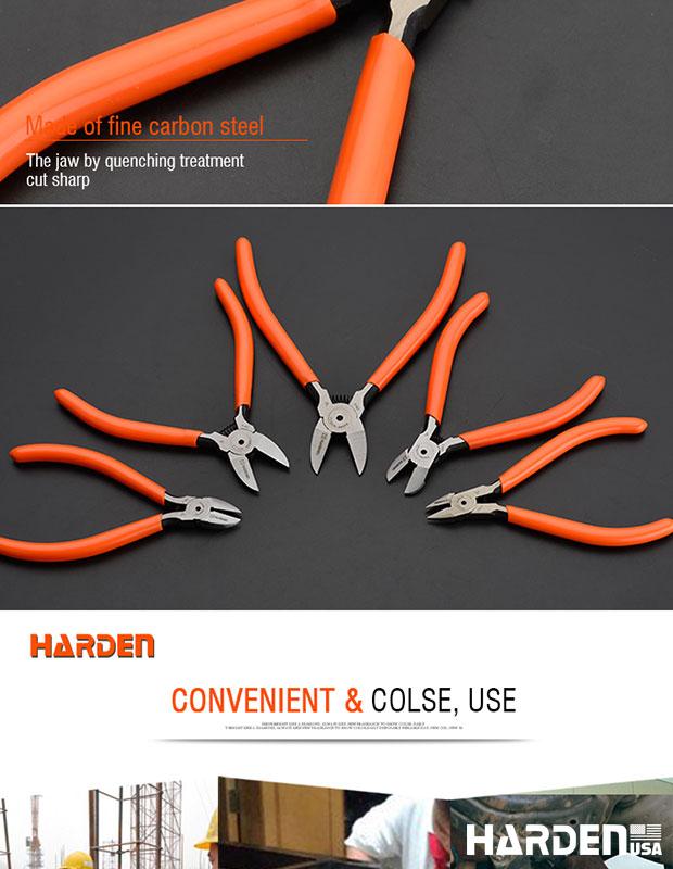 Alicate Eletrônico de Corte 125 mm (5”) HARDEN em Aço Alto Carbono