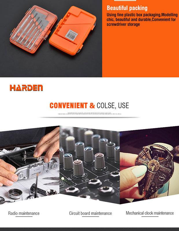 HARDEN Jogo de Ferramentas de Precisão – Alta Durabilidade e Desempenho Profissional