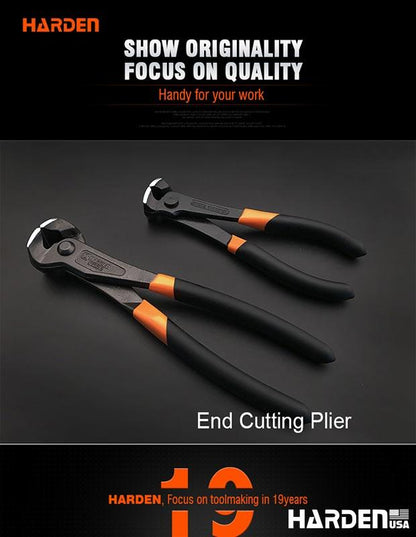 Alicate Torquês 6" (150 mm) e 8" (200 mm) em Aço Carbono #55 Temperado para Corte Preciso