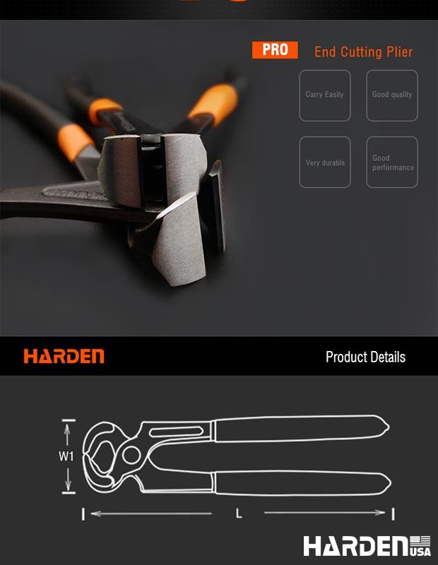 Alicate Torquês 6" (150 mm) e 8" (200 mm) em Aço Carbono #55 Temperado para Corte Preciso