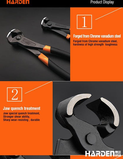 Alicate Torquês 6" (150 mm) e 8" (200 mm) em Aço Carbono #55 Temperado para Corte Preciso