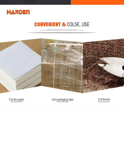 Estilete 9 mm HARDEN com Corpo em ABS Reforçado e Guia Metálica – Alta Precisão e Durabilidade