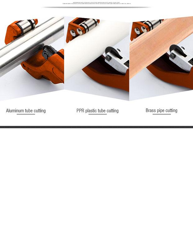 Cortador de Tubos 6–64 mm HARDEN – Corpo em Liga de Alumínio e Lâmina HSS