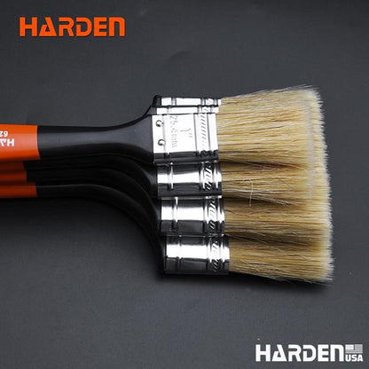 Pincel de Cerdas Brancas HARDEN com Cabo Plástico para Pintura