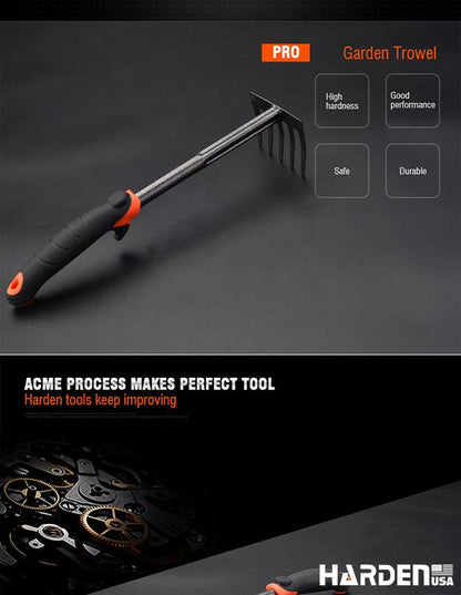 Pazinha de Jardinagem HARDEN 350 mm em Aço Carbono com Cabo Emborrachado