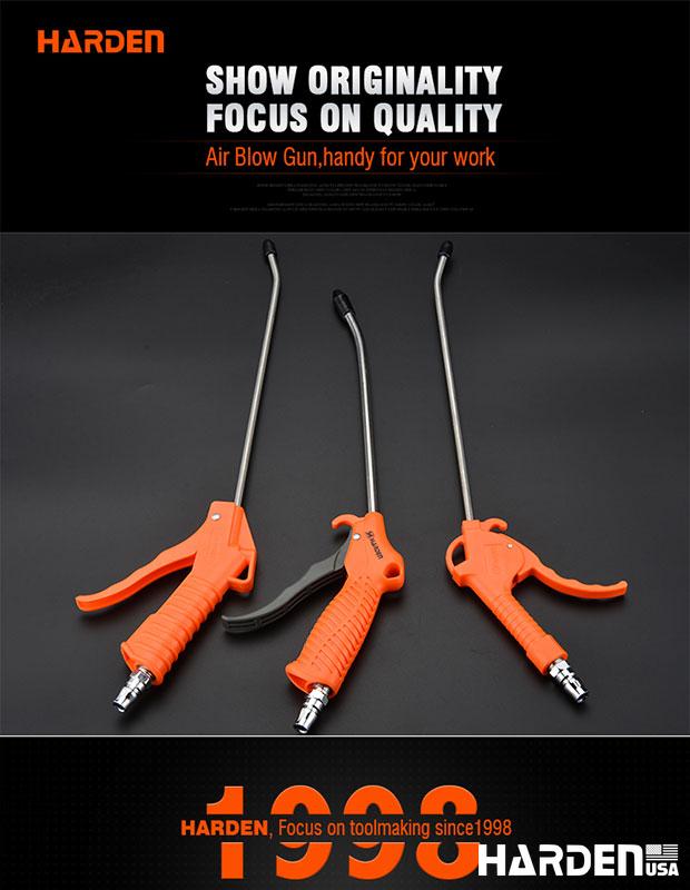 Pistola de Ar Comprimido HARDEN Alta Pressão para Limpeza Profissional