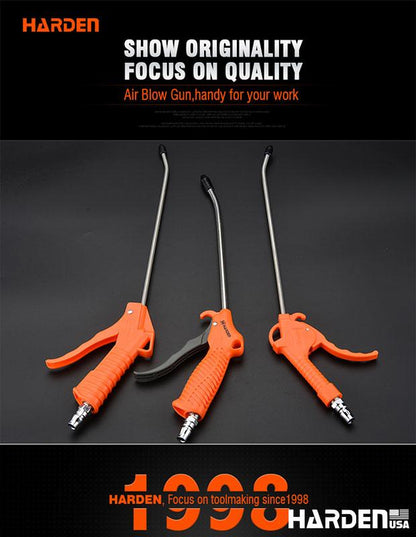 Pistola de Ar Comprimido HARDEN Alta Pressão para Limpeza Profissional