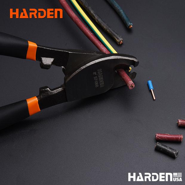 Alicate Corta Cabo HARDEN para Cabos de Cobre e Alumínio – Uso Profissional