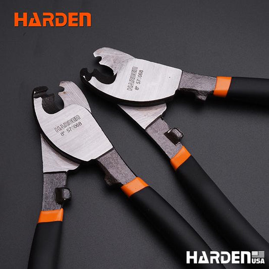 Alicate Corta Cabo HARDEN para Cabos de Cobre e Alumínio – Uso Profissional