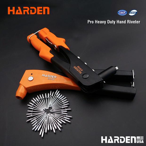 Alicate Rebitador 10,5'' Pro HARDEN para Rebites de 2,4 a 4,8mm