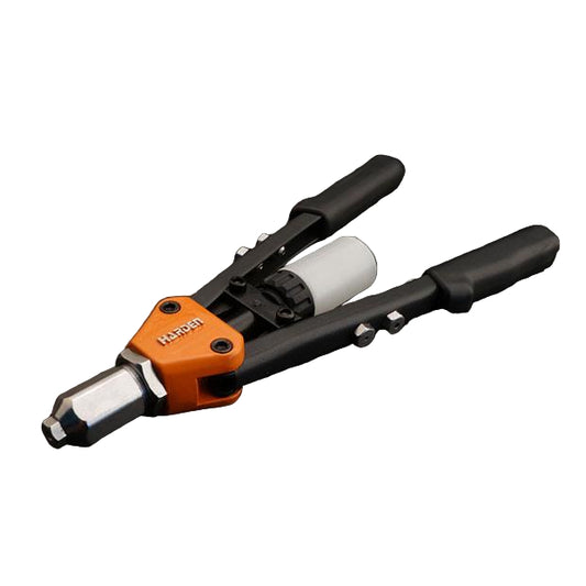 Alicate Rebitador 330 mm (13") Dupla Alavanca Reforçado HARDEN com 5 Bicos Intercambiáveis  Descrição Comp