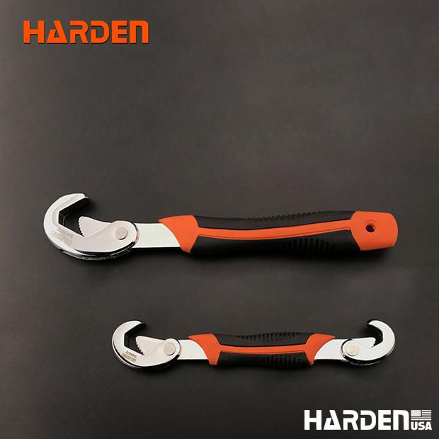 Chave Ajustável Multiuso 9–32 mm HARDEN – Aço de Alta Resistência com Cabo Confortável