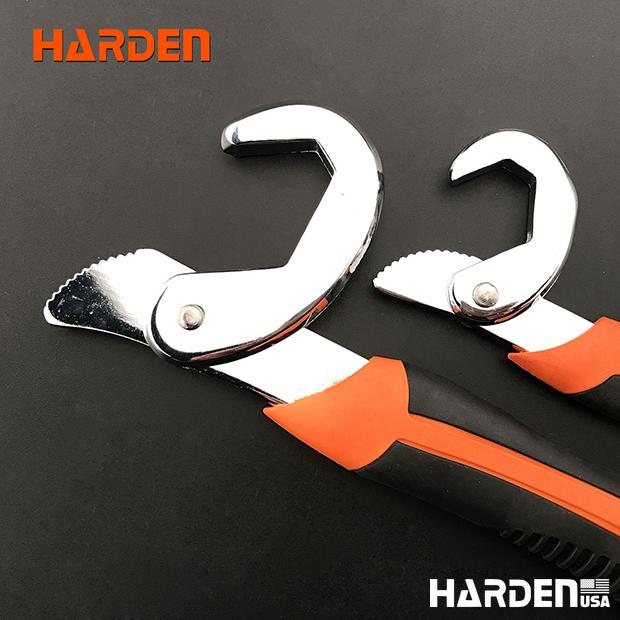 Chave Ajustável Multiuso 9–32 mm HARDEN – Aço de Alta Resistência com Cabo Confortável