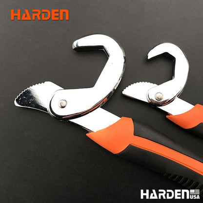 Chave Ajustável Multiuso 9–32 mm HARDEN – Aço de Alta Resistência com Cabo Confortável