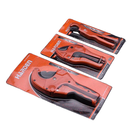 Cortador de Tubo PVC 36–63mm (1.3/8"–2.1/2") HARDEN em Liga de Alumínio com Lâmina em Aço Inox