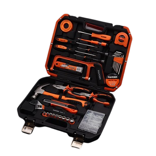 Kit de Ferramentas Harden 39 Peças com Estojo Organizador