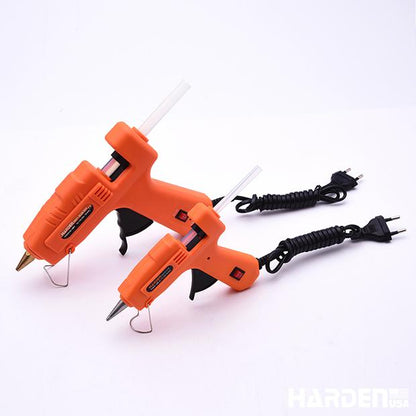 Pistola de Cola Quente e Bastões de Reposição Harden – 30W, 60–100W e Bastões 150 mm e 200 mm