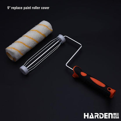 Rolo de Pintura 9'' Harden com Cabo Emborrachado – Para Superfícies Externas e Rugosas