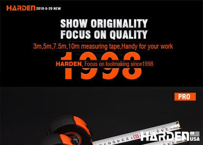 Trena de Aço com 19mm ou 25mm de Largura Harden – Corpo ABS Reforçado com Capa de Borracha