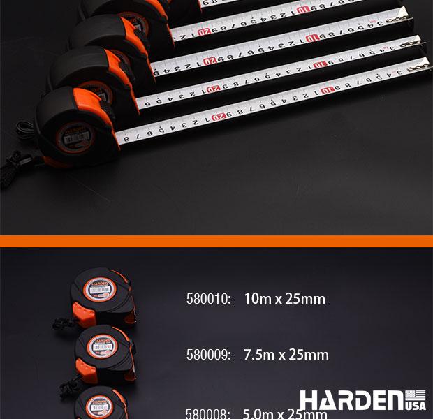 Trena de Aço com 19mm ou 25mm de Largura Harden – Corpo ABS Reforçado com Capa de Borracha