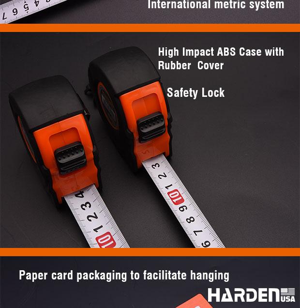 Trena de Aço com 19mm ou 25mm de Largura Harden – Corpo ABS Reforçado com Capa de Borracha