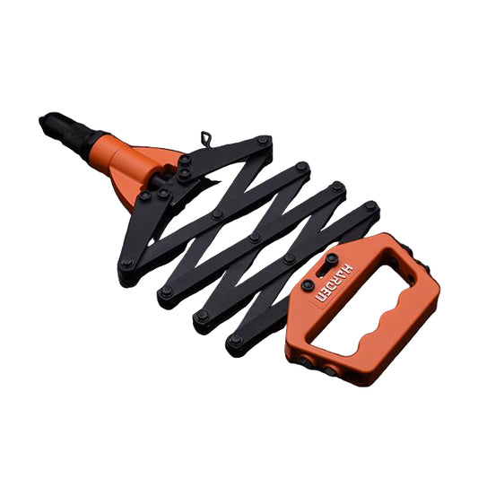 Alicate Rebitador Tipo Alicate 800 mm (32") Dobrável HARDEN em Aço Liga Cr-Mo para Rebites até 6,4 mm