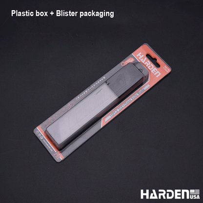 Lâminas de Corte 25x125mm HARDEN – Aço SK5 com 7 Segmentos (Jogo com 10 Peças)