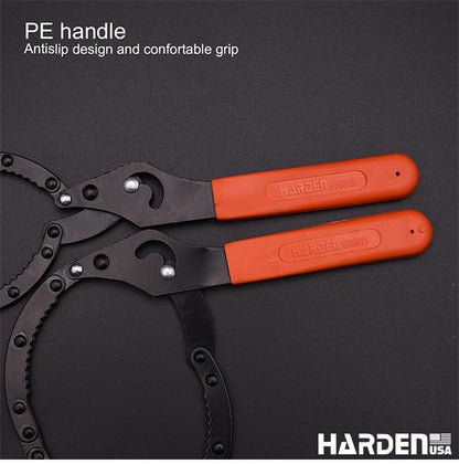 HARDEN Chave de Filtro de Óleo Ajustável – Alta Resistência e Encaixe Preciso