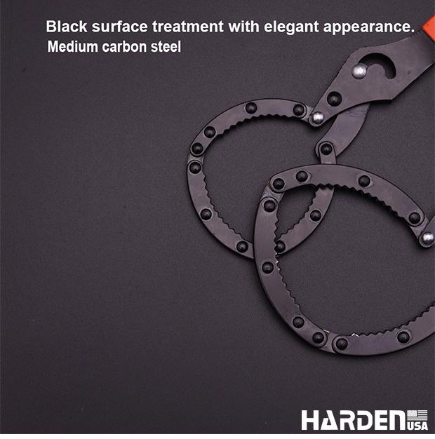 HARDEN Chave de Filtro de Óleo Ajustável – Alta Resistência e Encaixe Preciso