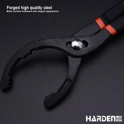 HARDEN Chave para Filtro de Óleo 300 mm em Aço Forjado Ajustável (63,5 mm a 116 mm)