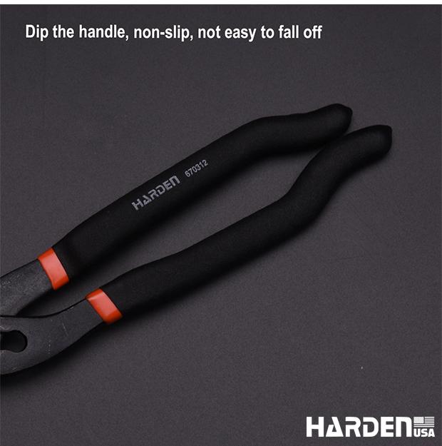 HARDEN Chave para Filtro de Óleo 300 mm em Aço Forjado Ajustável (63,5 mm a 116 mm)