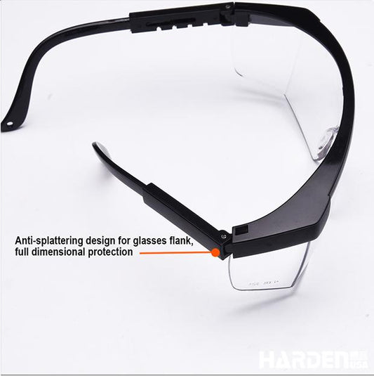 Óculos de Proteção HARDEN 140 mm com Lentes de Policarbonato Antirrisco
