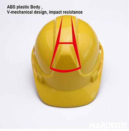 Capacete de Segurança HARDEN 285 mm com Ventilação e Ajuste de Cabeça – Conforto e Proteção Profissional