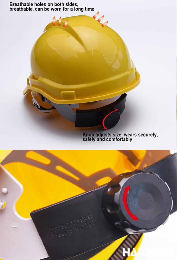 Capacete de Segurança HARDEN 285 mm com Ventilação e Ajuste de Cabeça – Conforto e Proteção Profissional