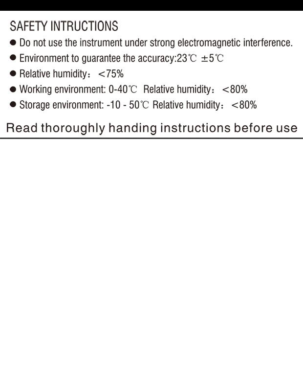 Multímetro Digital de Garra Harden com Display LCD Retroiluminado e Funções de Tensão, Corrente e Resistência