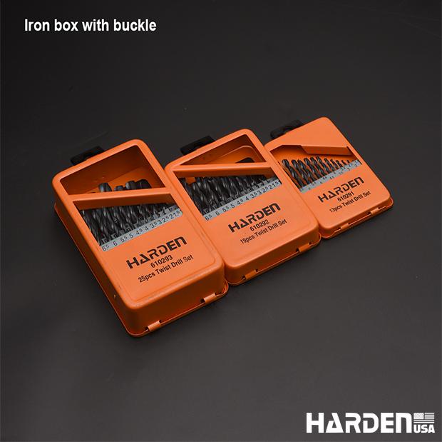 Jogo de Brocas HSS 13 Peças Harden – Precisão e Alta Durabilidade para Perfurações