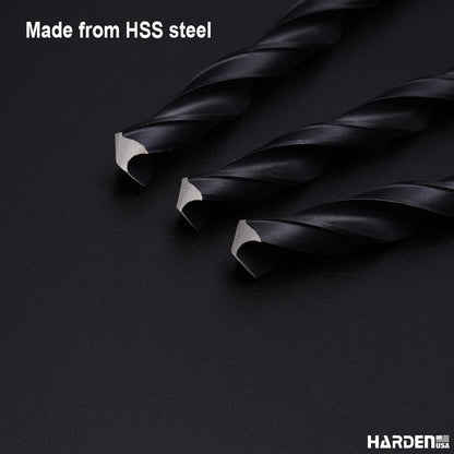 Jogo de Brocas Harden 19 Peças – Aço Rápido (HSS) para Perfuração Precisa