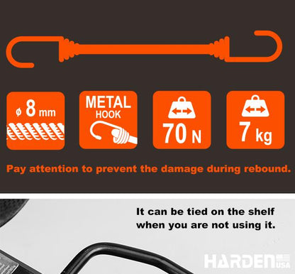 Conjunto de Cordas Elásticas para Carga HARDEN – Kit com 2 Unidades