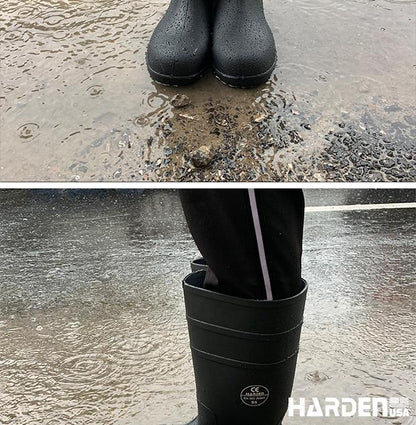 Bota de Segurança em PVC com Biqueira e Palmilha de Aço