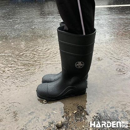 Bota de Segurança em PVC com Biqueira e Palmilha de Aço