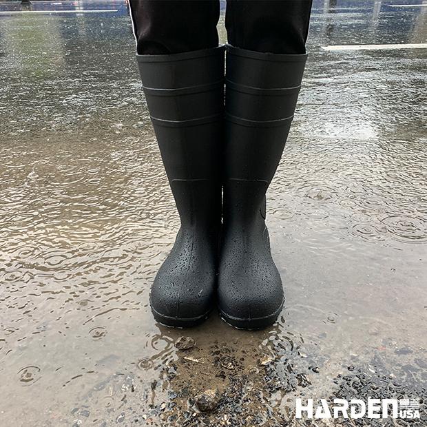 Bota de Segurança em PVC com Biqueira e Palmilha de Aço