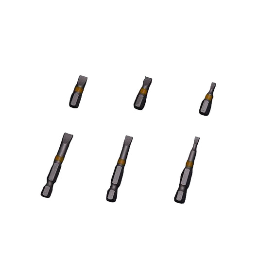 Kits de Bits Fenda HARDEN SL 25 mm e 50 mm – Aço S2, Alta Dureza HRC58-62 e Estojo Organizador