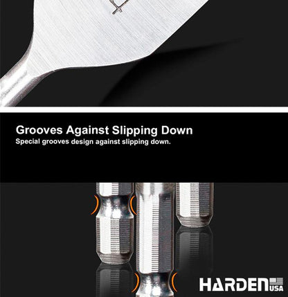 Broca Chata para Madeira HARDEN – Alta Precisão e Durabilidade para Cortes Rápidos e Limpos