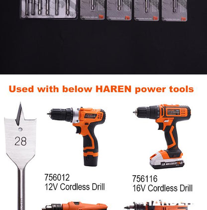 Broca Chata para Madeira HARDEN – Alta Precisão e Durabilidade para Cortes Rápidos e Limpos