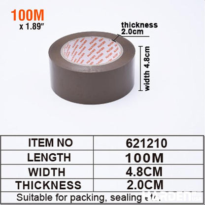 Fita Adesiva Marrom HARDEN BOPP para Empacotamento – Alta Aderência e Vedação Profissional